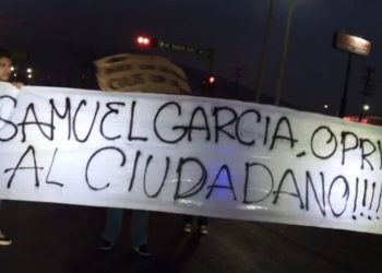 LUIS CASTILLO Nuevo León PROTESTA