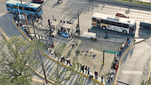 falta de camiones monterrey transporte público