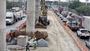 Línea 6 fila, Miguel Alemán, Metro, tráfico