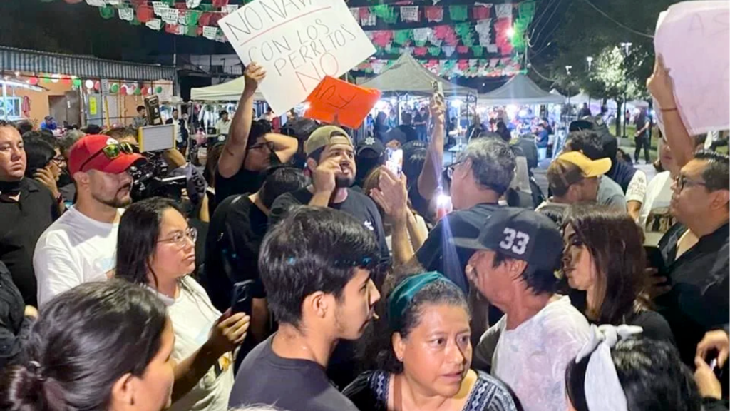 maltrato animal, Santa Catarina, sacrificio de perros, protesta ciudadana, Jesús Nava