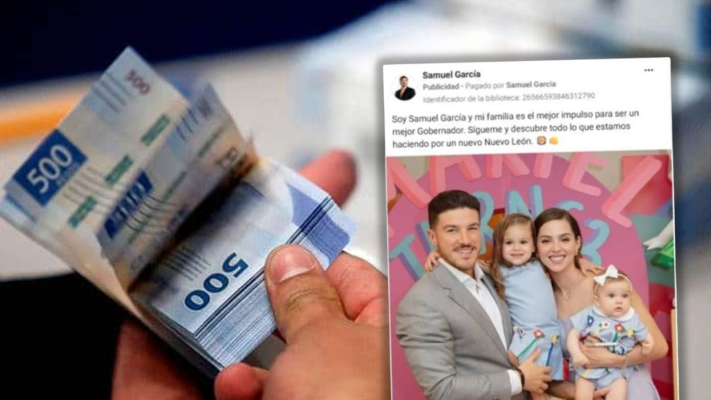 samuel garcía usa su dinero y el del estado en publicidad