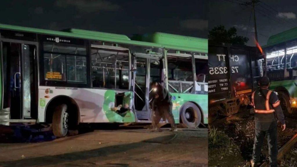 camión verde en nuevo león