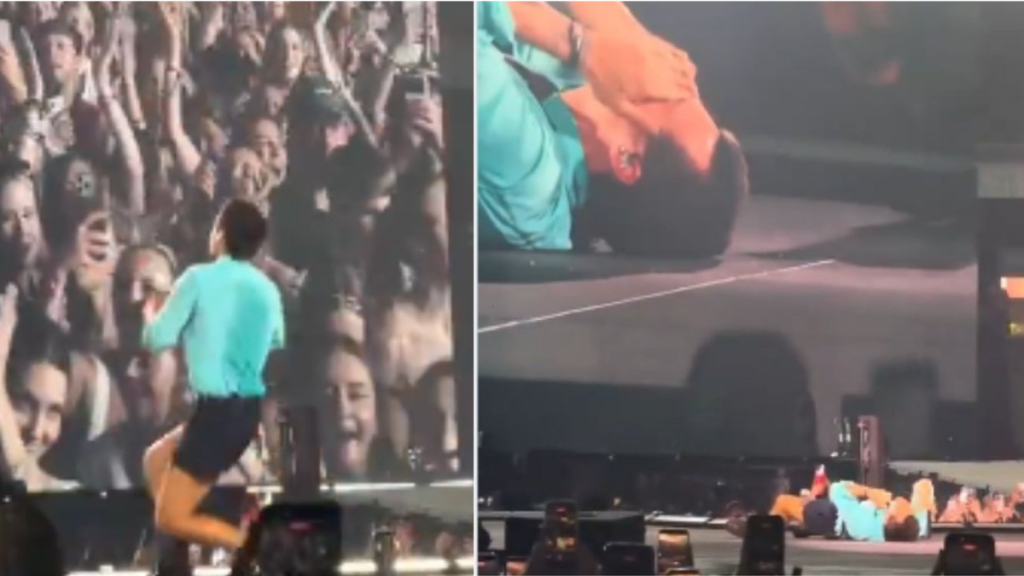 Incertidumbre en Londres: Harry Styles se acuesta en pleno escenario durante su último concierto