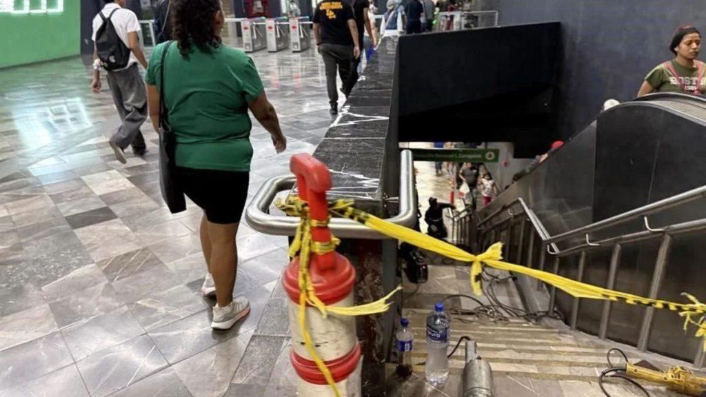 accidentes-escaleras-metro-nuevo-leon - Minuto Cero fallas-de-escaleras-electricas-en-padre-mier-y-zaragoza