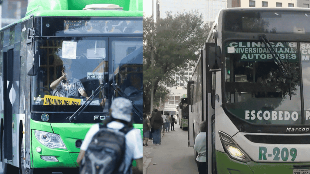 Tarifa del camión en Nuevo León