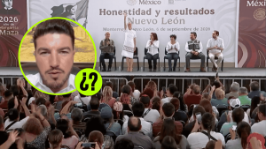Samuel no fue bienvenido al informe de Sheinbaum - Minuto Cero